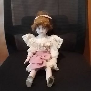 Brinn's 1989 Adelaide porcelain doll 18"